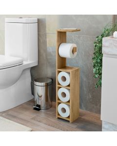 Nicho Multiuso para Papel Higiênico Decorativo Austria Cinamomo