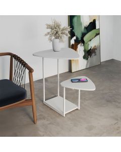 Mesal Lateral Cibele Tampo Esfiha Ferro Branco Tampo Branco