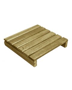 Placa Deck 30x30 Modular Sem Pintura Madeira De Lei Jardim