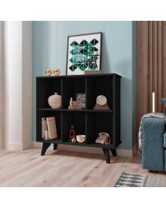 Aparador Panama Decorativo para Sala e Corredor com Design Moderno e Toque Elegante Home - Preto