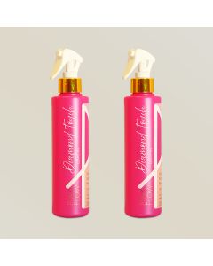 Kit 2 Leave-in Multifuncional Pink Flow Diamond Touch 250ml - Protege Fortalece e D&aacute; Brilho