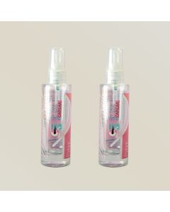 Kit 2 Sérum Reparador Pink Flow Diamond Touch 30ml - Brilho Imediato e Toque Leve