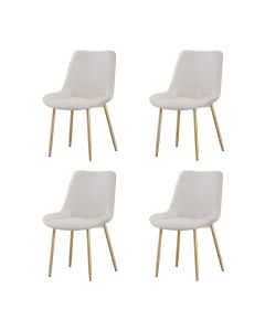kit4cadeirasdejantarlaraestruturaemacoca